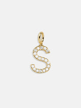 BaubleBar Pavé Initial Cluster Charm - S - 
    Enjoy 20% off - This Week Only
  
