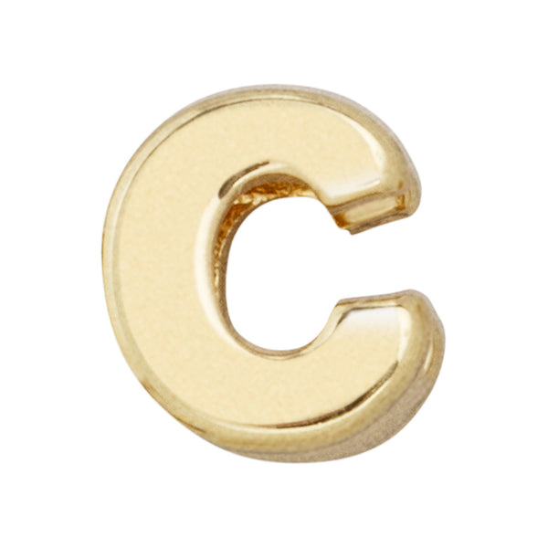 Classic Initial Bead - C