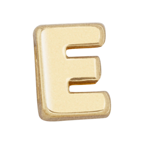 Classic Initial Bead - E