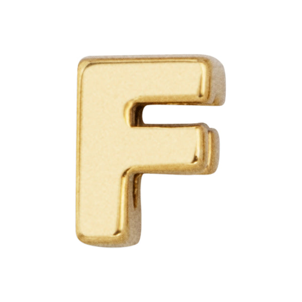 Classic Initial Bead -- F