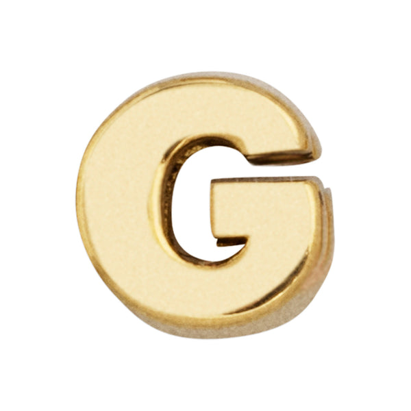 Classic Initial Bead - G