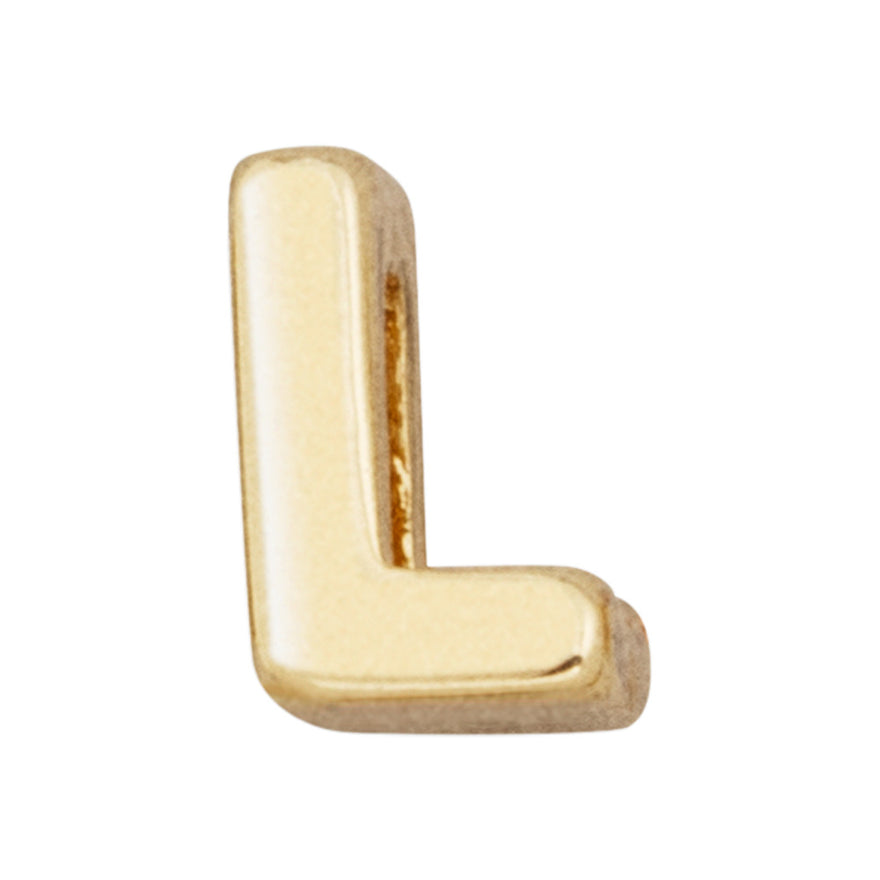 Classic Initial Bead - L
