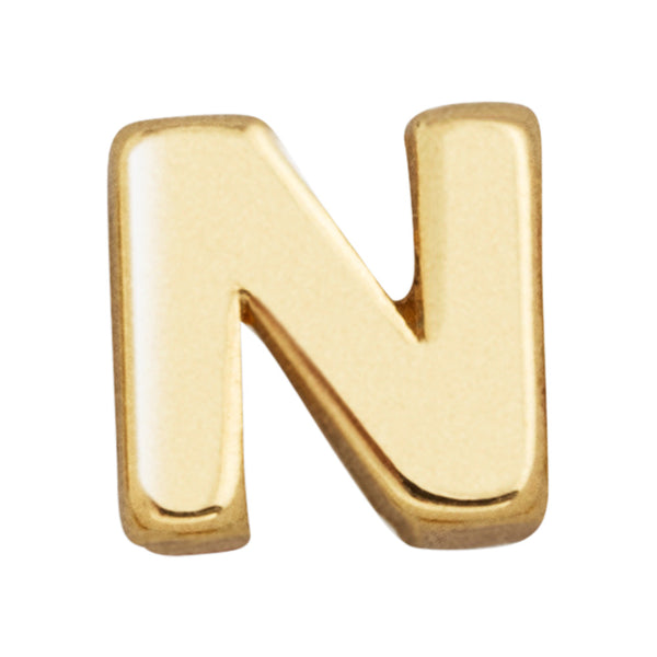 Classic Initial Bead - N
