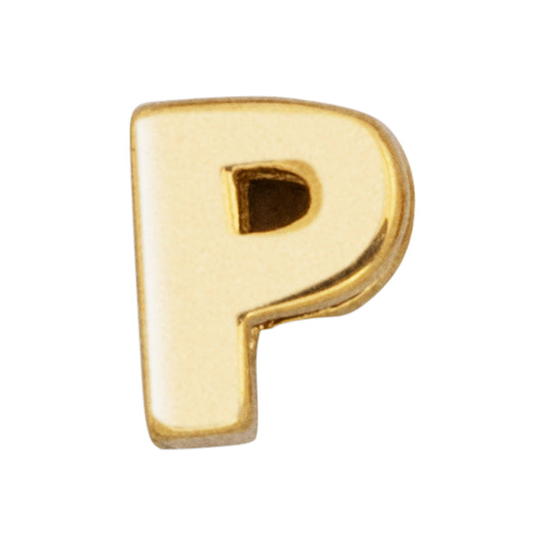Classic Initial Bead - P