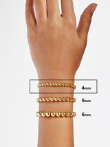 BaubleBar Whole Lotta Love Kids' Pisa Bracelet Set - Pave Hearts - 
    Kids' stretch bracelet set
  
