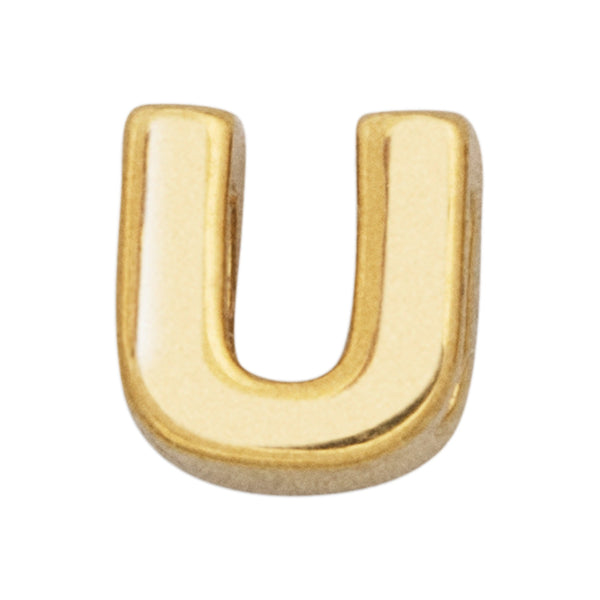 Classic Initial Bead - U