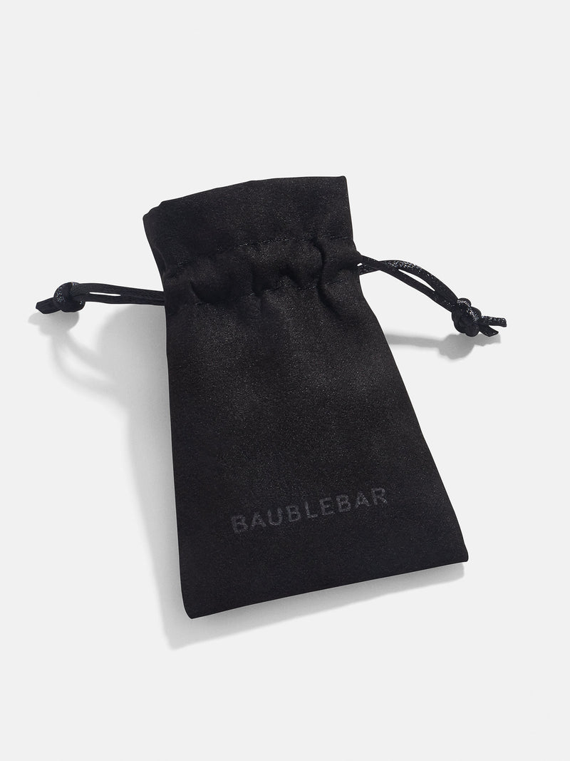 BaubleBar 18K Gold Custom Engravable Oval Necklace - Engravable Oval - Enjoy 20% off custom gifts