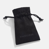Reversible Sterling Silver Custom Heart Necklace - Pavé/Silver
