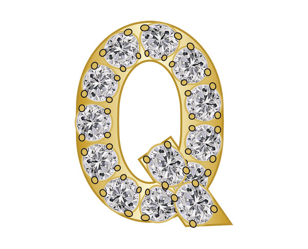 Pavé Initial Icon - Q