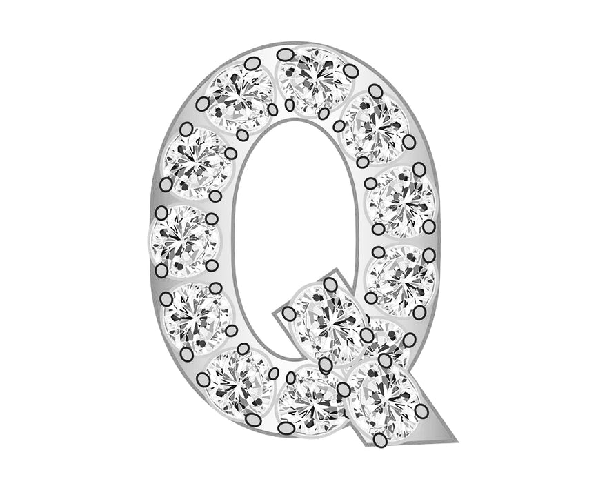 Mini Q- Clear/Silver