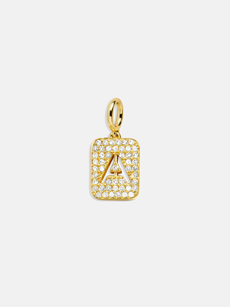 BaubleBar Block Pavé Initial Cluster Charm - A - 
    Ends Sunday: Enjoy 20% off
  
