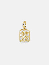 BaubleBar Block Pavé Initial Cluster Charm - K - 
    Ends Sunday: Enjoy 20% off
  
