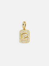 BaubleBar Block Pavé Initial Cluster Charm - Q - 
    Ends Sunday: Enjoy 20% off
  
