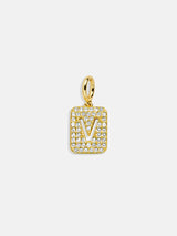 BaubleBar Block Pavé Initial Cluster Charm - V - 
    Ends Sunday: Enjoy 20% off
  
