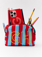 Striped Take It Away Custom Storage Pouch - Custom Rugby