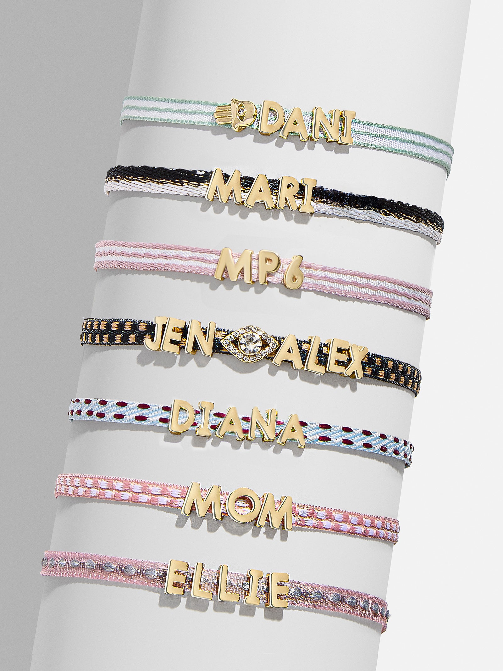 Custom Ribbon Bracelet - Mint Green Ribbon