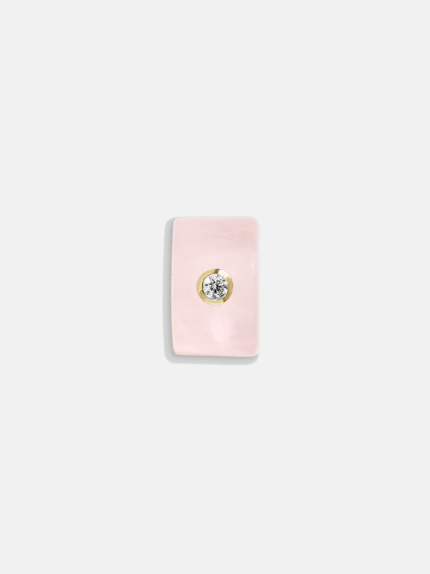 Semi-Precious Bead Charm - Pink