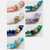 Peace of Mind Semi-Precious Bracelet - Cross