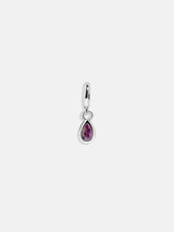 BaubleBar Silver Birthstone Cluster Charm - Amethyst - 
    Create your own charm necklace
  
