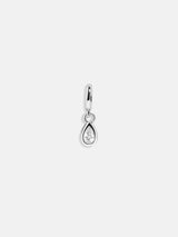 BaubleBar Silver Birthstone Cluster Charm - Crystal - 
    Create your own charm necklace
  
