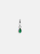 BaubleBar Silver Birthstone Cluster Charm - Emerald - 
    Create your own charm necklace
  
