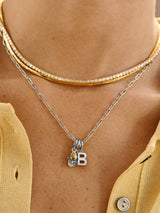 BaubleBar Silver Birthstone Cluster Charm - Rose - 
    Enjoy 20% off - This Week Only
  
