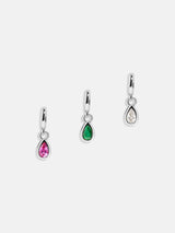 BaubleBar Silver Birthstone Cluster Charm - Rose - 
    Enjoy 20% off - This Week Only
  
