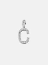 BaubleBar Silver Pave Initial Cluster Charm - C - 
    Enjoy 20% off - This Week Only
  
