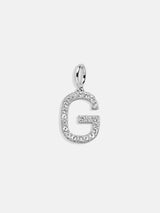 BaubleBar Silver Pave Initial Cluster Charm - G - 
    Enjoy 20% off - This Week Only
  
