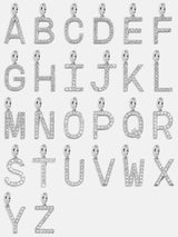 BaubleBar Silver Pave Initial Cluster Charm - F - 
    Enjoy 20% off - This Week Only
  
