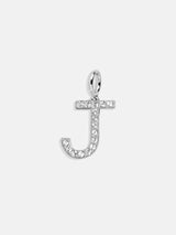 BaubleBar Silver Pave Initial Cluster Charm - J - 
    Ends Sunday: Enjoy 20% Off
  
