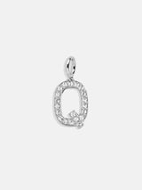 BaubleBar Silver Pave Initial Cluster Charm - Q - 
    Enjoy 20% off - This Week Only
  
