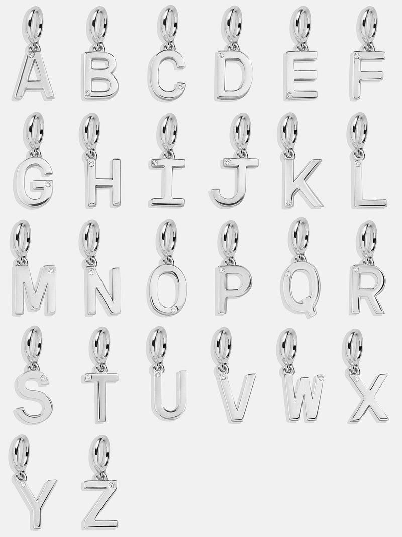 BaubleBar Classic Silver Initial Cluster Charm - D - 
    Enjoy 20% off - This Week Only
  
