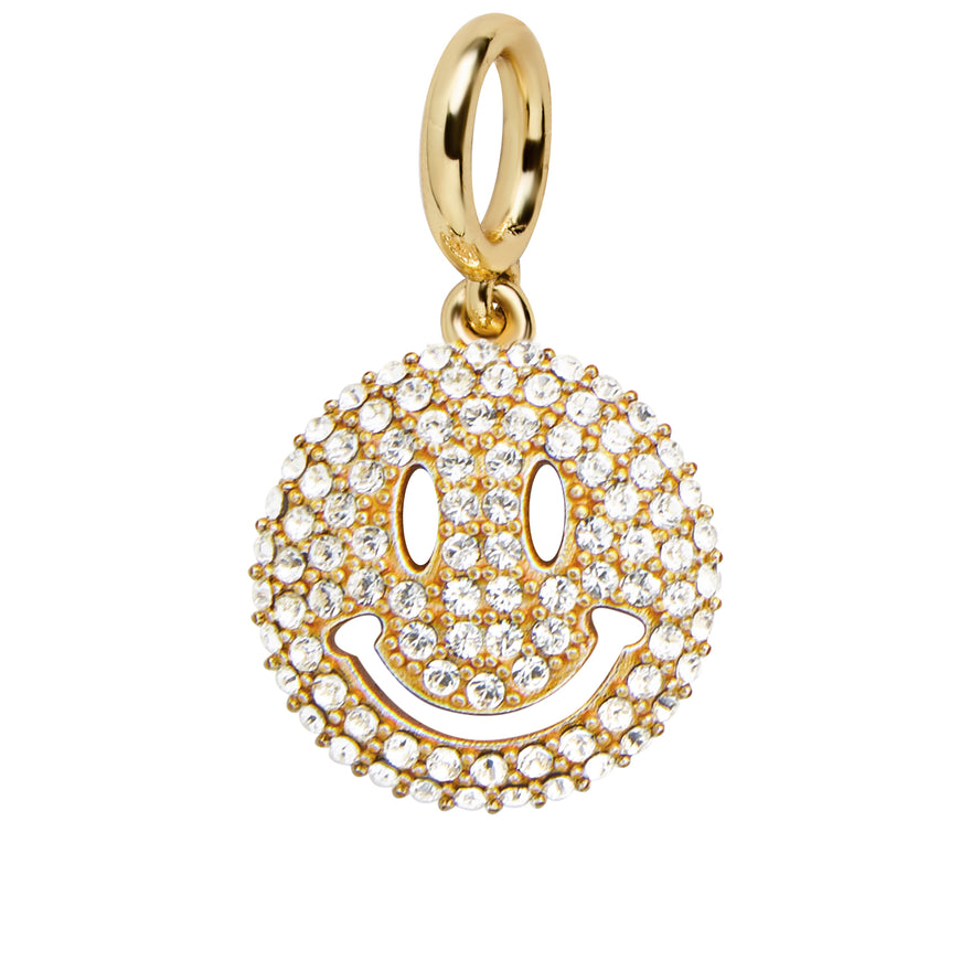 Smiles Cluster Charm - Pave