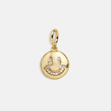 Smiles Cluster Charm - Gold
