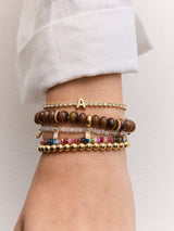 BaubleBar Gold Pisa Bracelet - 5MM Beads - 
    Big Summer Kickoff
  
