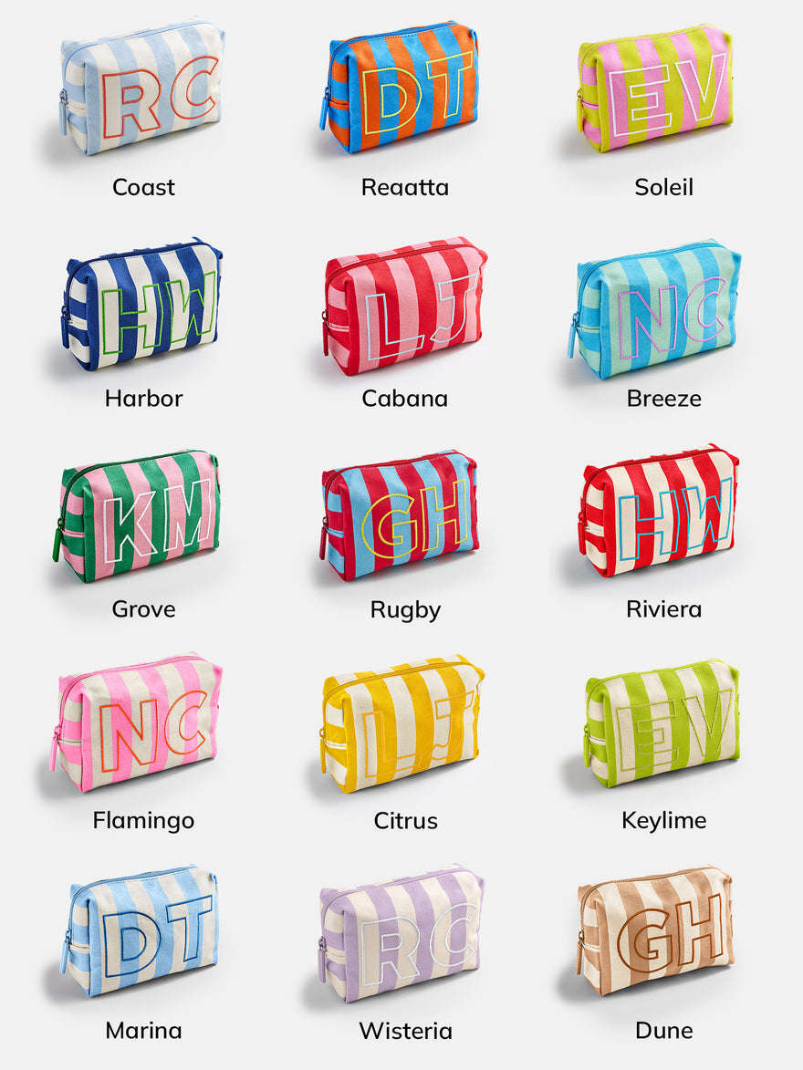 Striped Take It Away Custom Storage Pouch - Custom Breeze