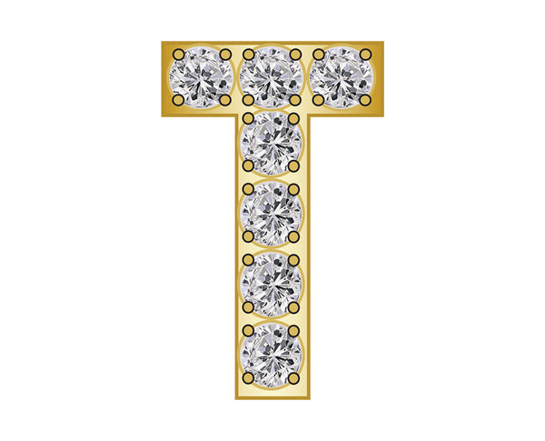 Pavé Initial Icon - T