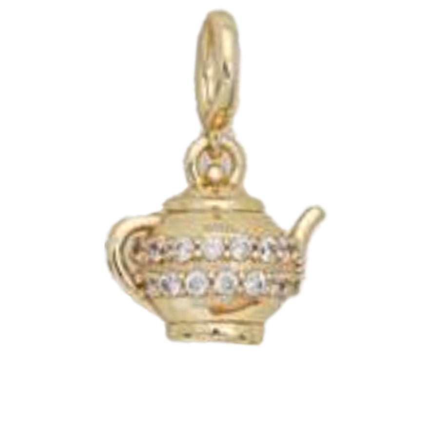 Snacks N' Sips Cluster Charm - Teapot