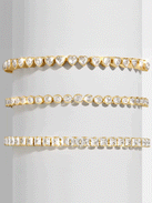 Pavé Pisa Bracelet - Centered Row Pavé