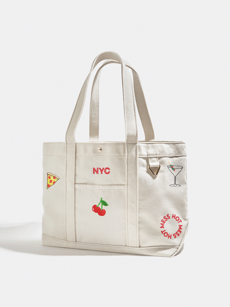 BaubleBar Medium Custom Icon Tote - Medium - 
    Hand select 5 icons to personalize your tote
  
