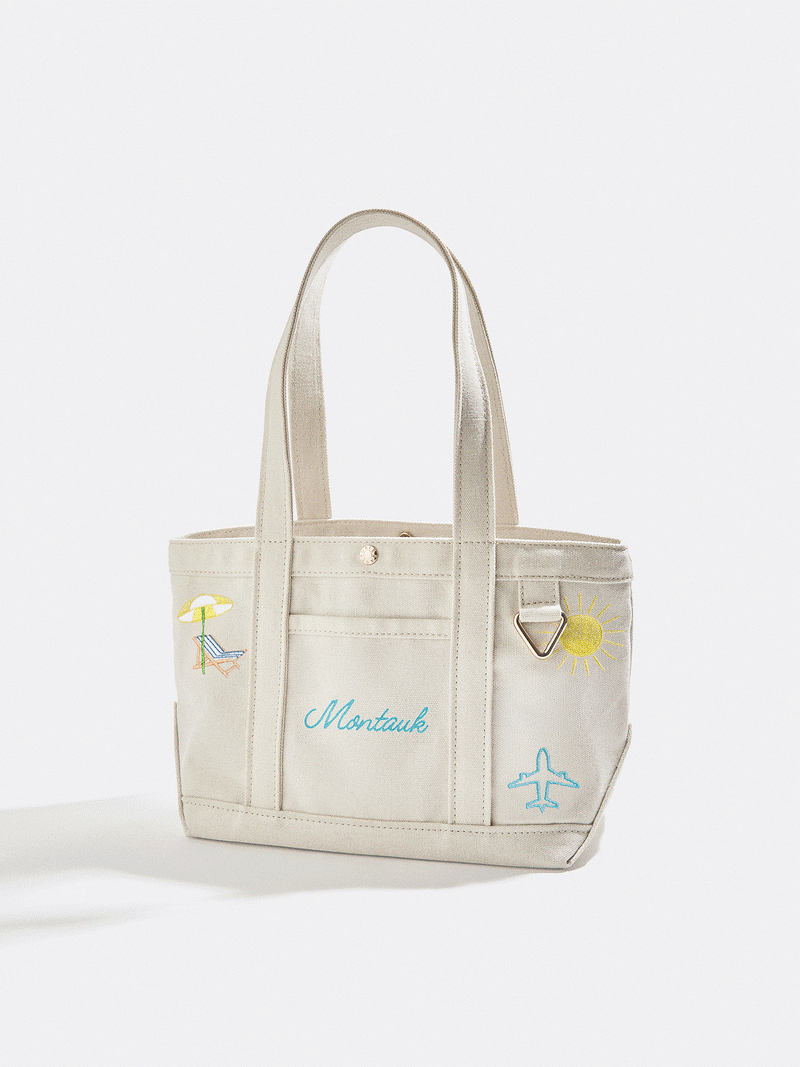 BaubleBar Small Custom Icon Tote - Small - 
    Hand select 4 icons to personalize your tote
  
