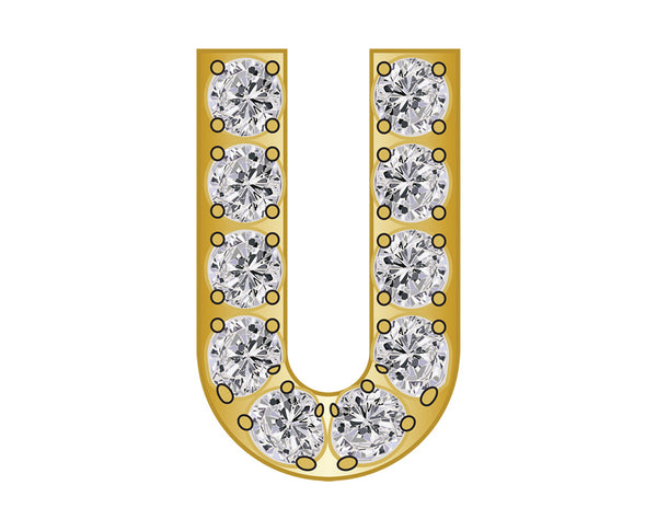 Pavé Initial Icon - U