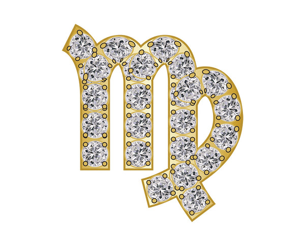 Pavé Zodiac Icon - Virgo