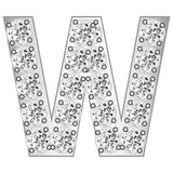Mini W - Clear/Silver