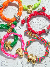 BaubleBar  - 
    Gold initial waterproof paracord bracelet
  
