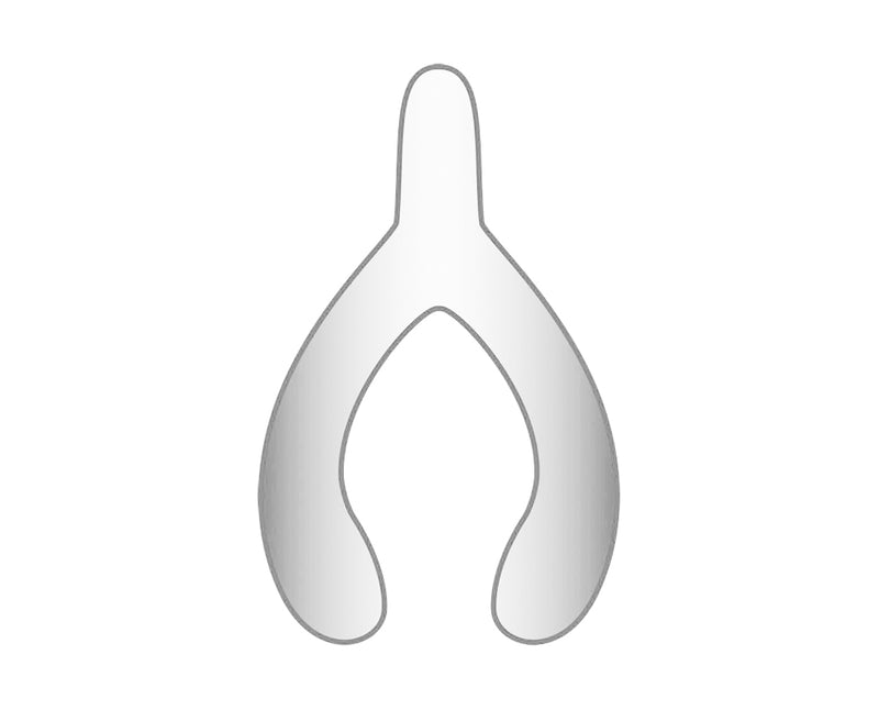 Mini Wishbone Icon - Silver