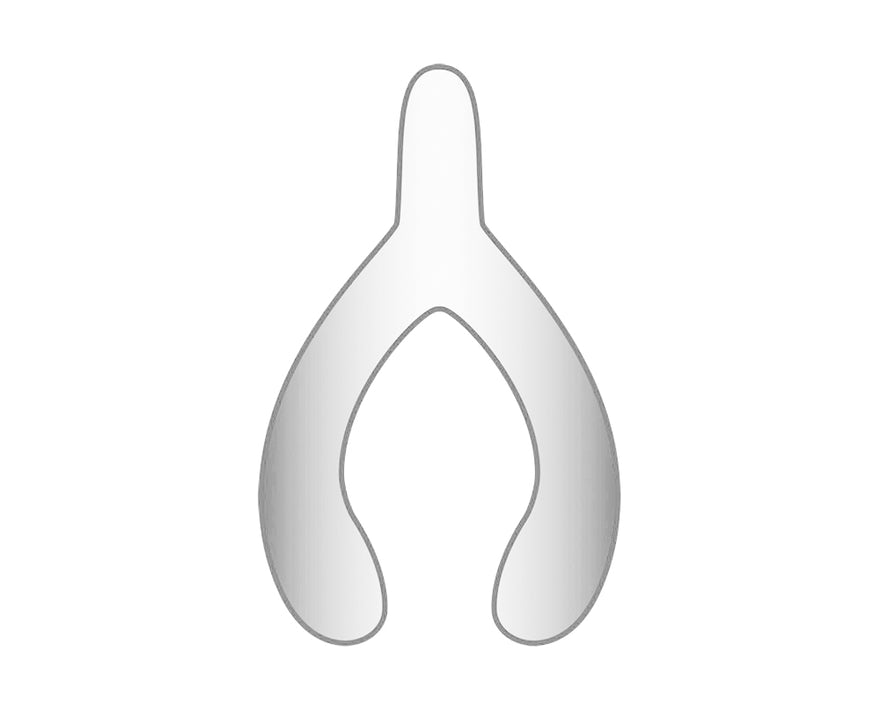Mini Wishbone Icon - Silver