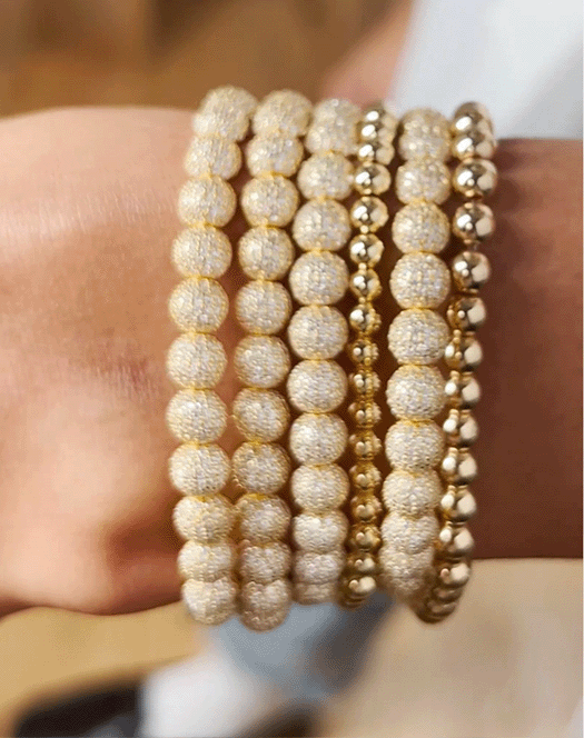 BaubleBar Yuki 18K Gold Bracelet - Gold - Get an extra 30% off sale styles. Discount applied in cart​