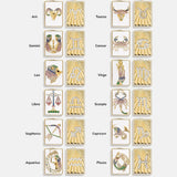 Reversible 18K Gold Zodiac Pendant Necklace - Gemini